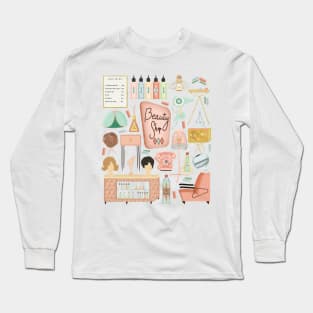 Vintage Salon Long Sleeve T-Shirt